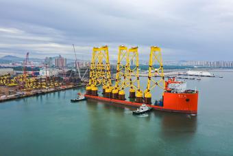 Europe Offshore Windfarm Jacke...